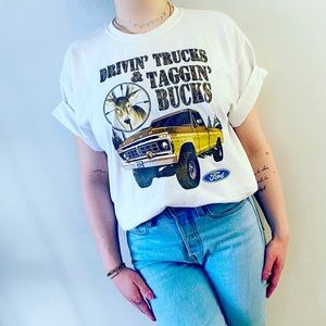 Vtg Ford Trucks tee